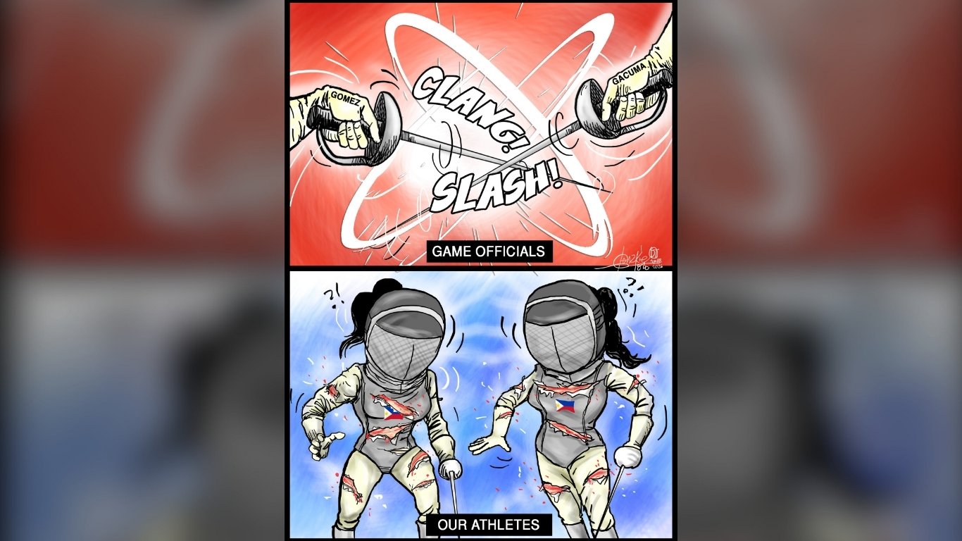 Time to clean the blade