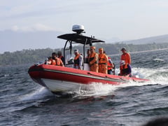 Grassfire sumiklab sa Taal Volcano Island

