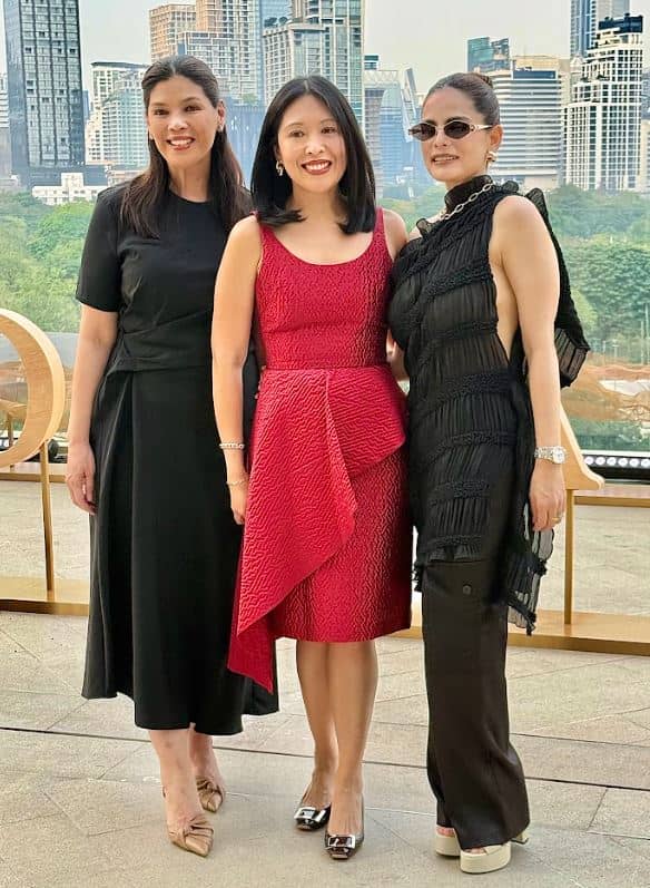 ANA Martha Moreno, Marielle Santos Po and Monique Borja