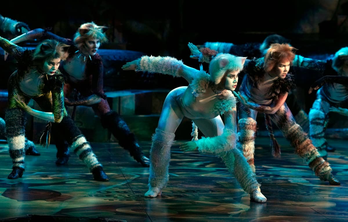 BASED on T. S. Eliot’s Old Possum’s Book of Practical Cats, the musical is set against a larger-than-life junkyard playground, where each Jellicle Cat reveals their story during the annual Jellicle Ball.