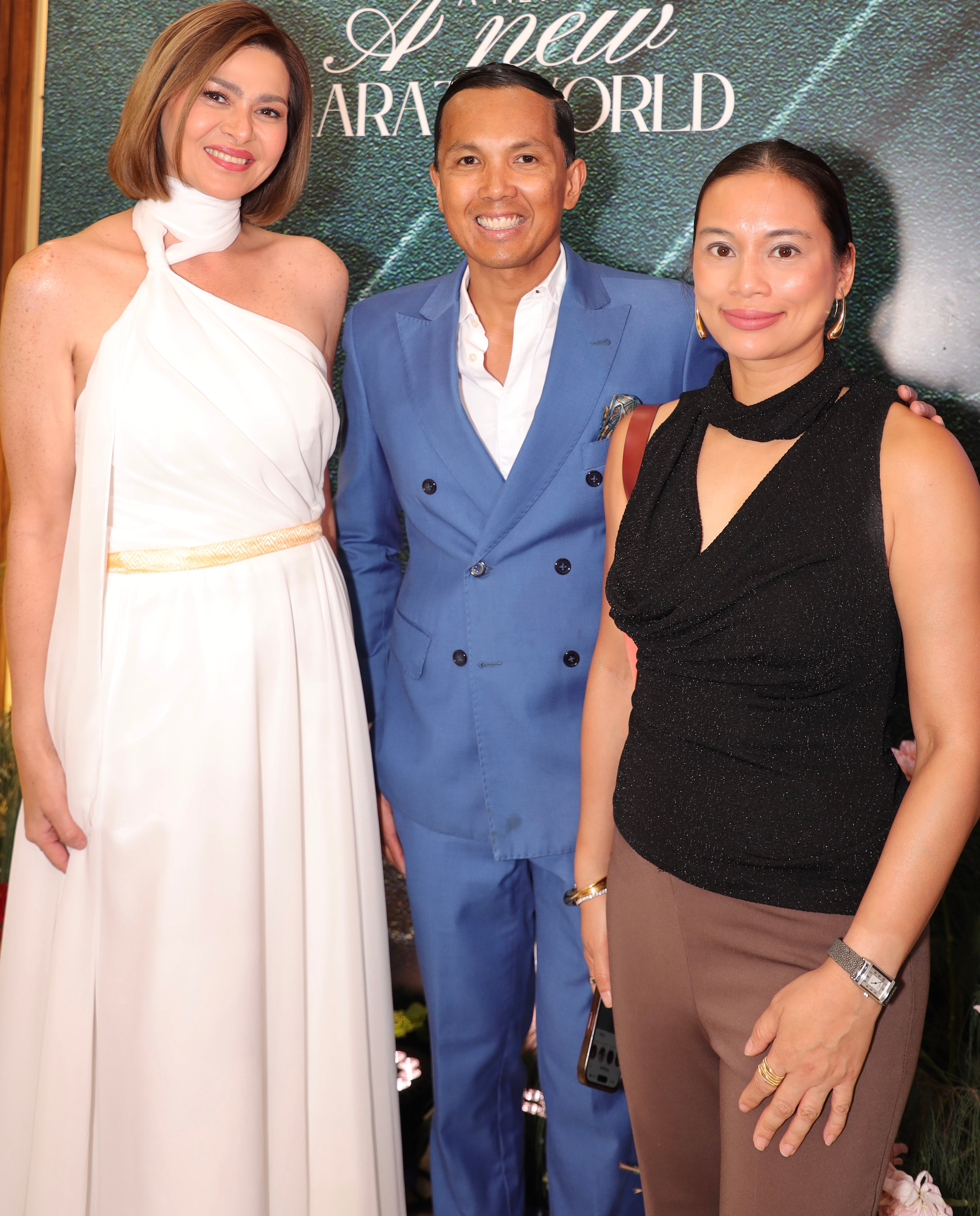 AIKO Melendez, Atty. Mark Gorriceta and Carry Gorriceta.