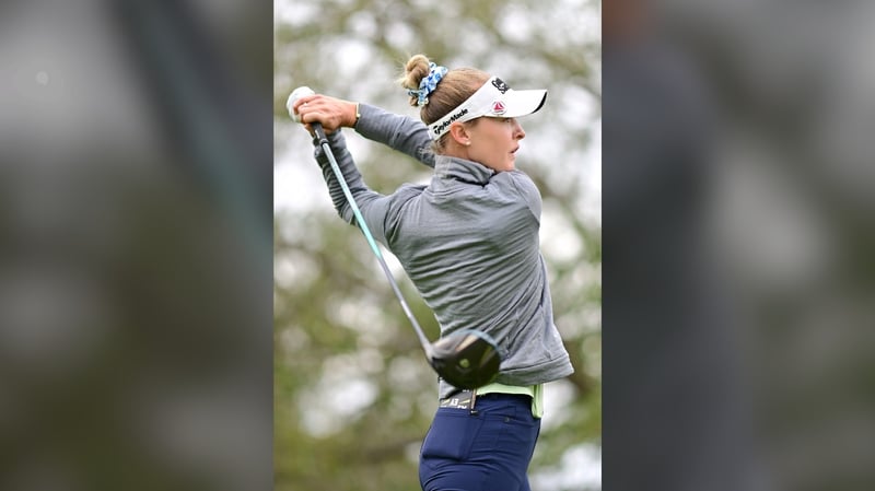 Korda defies brutal conditions, grabs lead