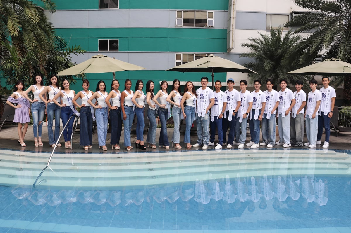 MR. and Miss Chinatown Global 2026 candidates (from left) Liu Chunyan, Macau SAR; Khaokom Seearamroongruang, Thailand; Tang Keyuan, China; Monica Geronimo, Philippines; Sasha Viola, Myanmar; Rochelle Kirsten Canlas, United States; Haurani Elodie Jiying Chan, French Polynesia; Estelinna Ah-Hon, Mauritius; Kolianne Emilie Mailfait, Cambodia; Charlotte Yeung, United Kingdom; Tyra Rosnuk, Canada; Belle Nanphasorn, Malaysia; Christina Cai, Singapore; Oliver Liu Xu, Switzerland; Adrien Sin On, Mauritius; Ang Wei Yang, Malaysia; Adriel Kam-Shung Yuan, Australia; Nattakhun Thitithanon, Thailand; Zhang Ziwen, Hong Kong SAR; Aldrich Chen Kenneth Perez, Philippines; Htoo Aung Wai, Myanmar; Yi Fang Gao, Canada; and Karl Chung-Tan, French Polynesia.