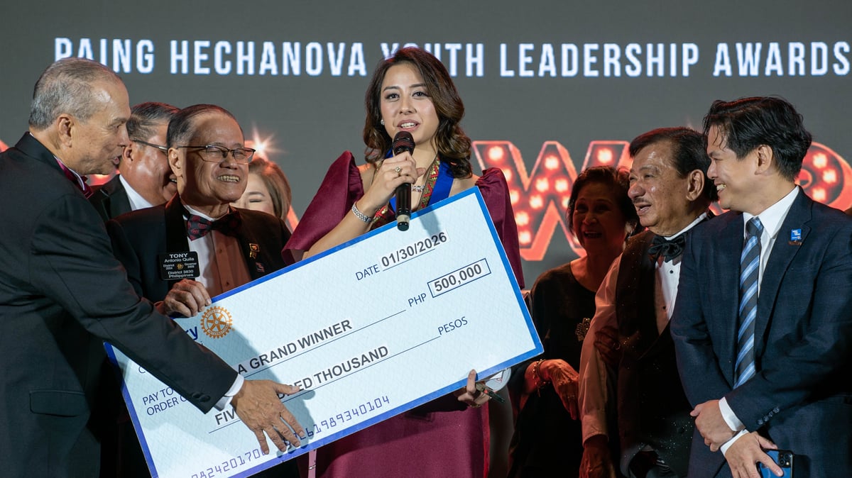Sustainability PH’s flagship Learn2Lead Sustainability program will benefit from the P500,000 prize from the 2025 Paing Hechanova Youth Leadership Awards, grand winner Shawntel Nicole M. Nieto said.