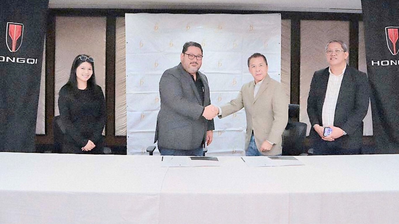 Hongqi brings luxury rides to The Bellevue Manila