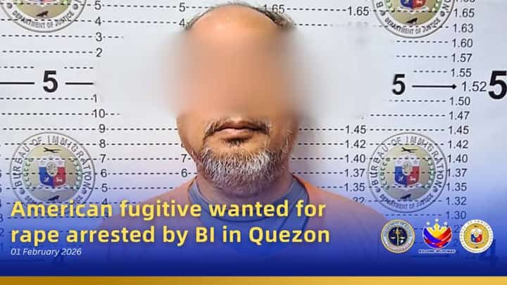 BUREAU of Immigration agents arrested an American fugitive in Quezon for rape and sex crimes involving a minor, part of the Philippines’ #ShieldKids campaign.