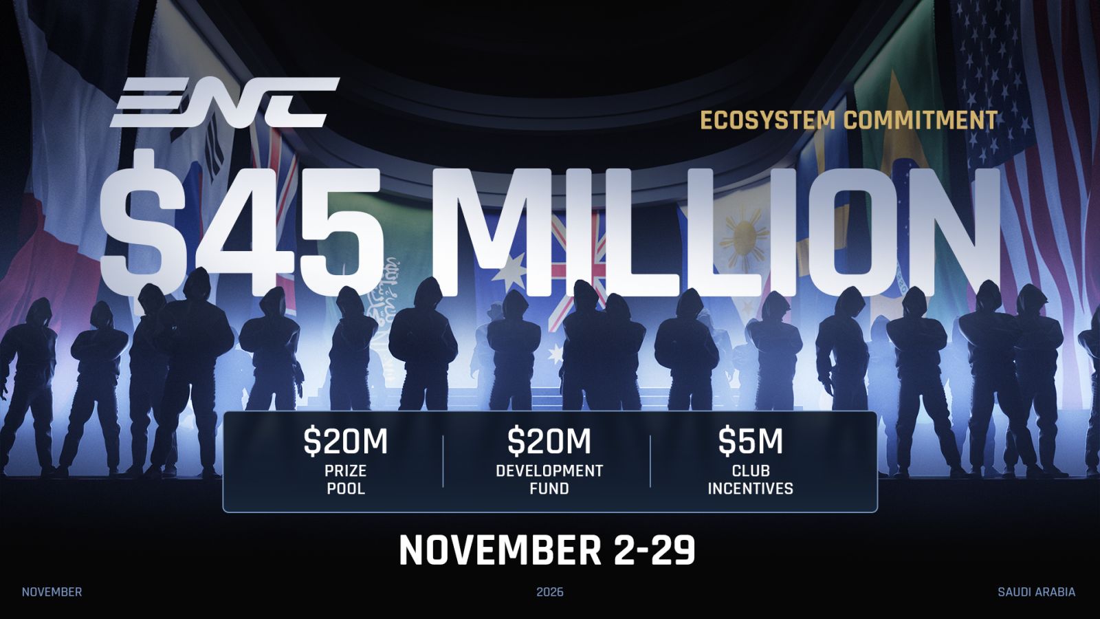 $45-M fund powers Esports Nations Cup 2026