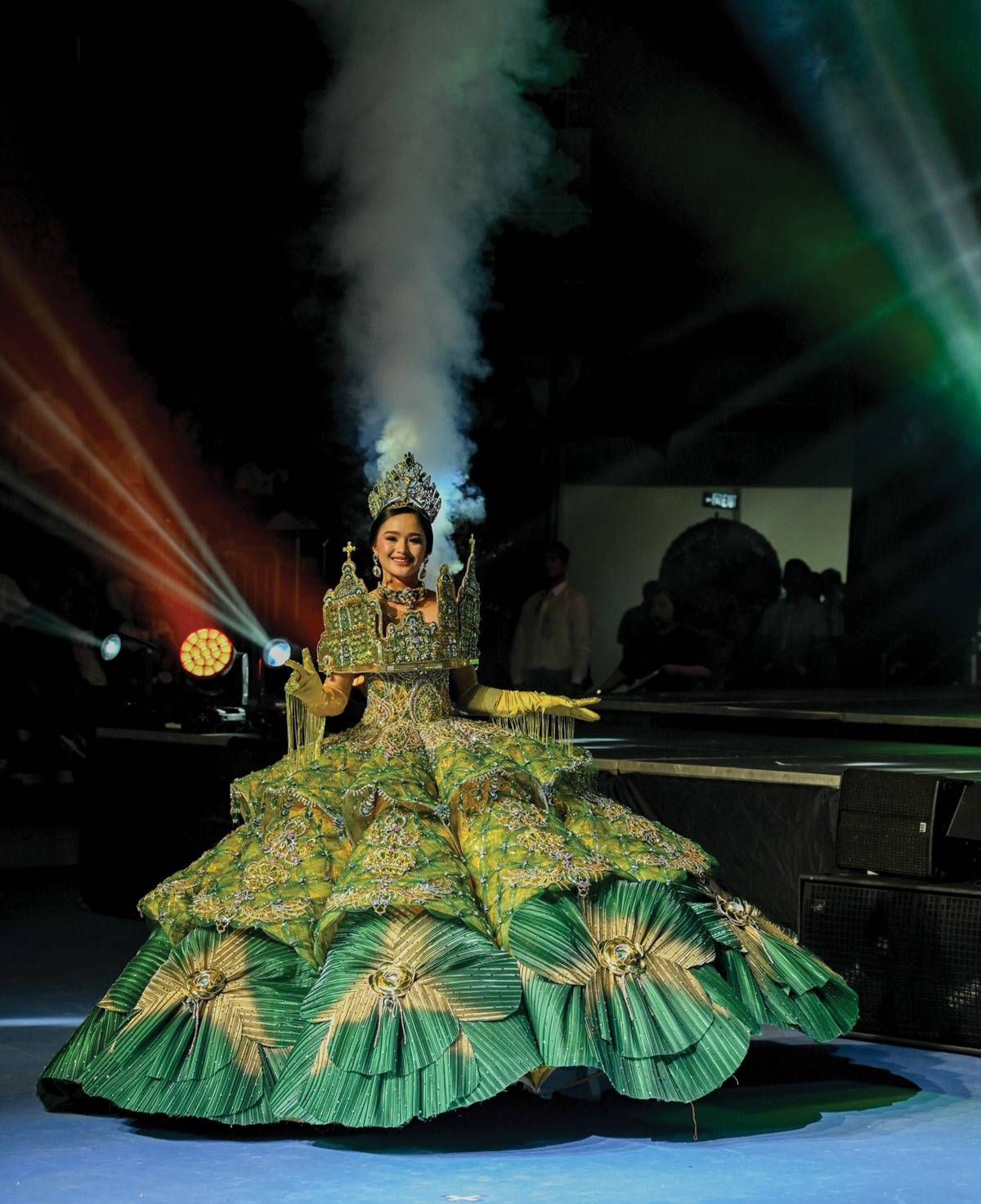 MOISES de la Cruz’s design for Queen San Pablo: ‘Towers That Touch the Heavens.’