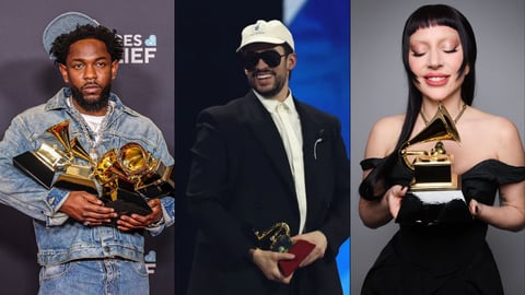 Kendrick Lamar, Bad Bunny, Lady Gaga face off at Grammys