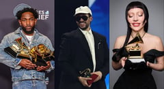 Early wins for Kendrick Lamar, Bad Bunny, Lady Gaga as Grammys 2026 begins