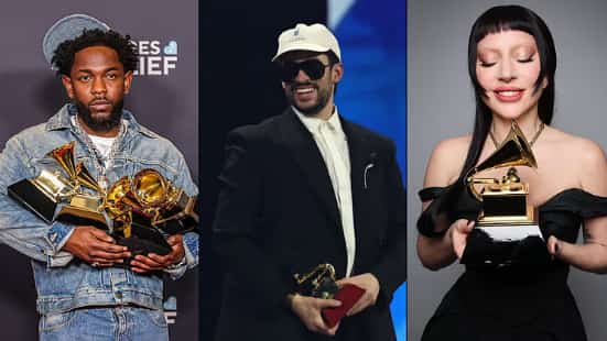 Kendrick Lamar, Bad Bunny, Lady Gaga