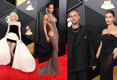 Grammy Awards 2026 red carpet: black and white, barely there and no ICE