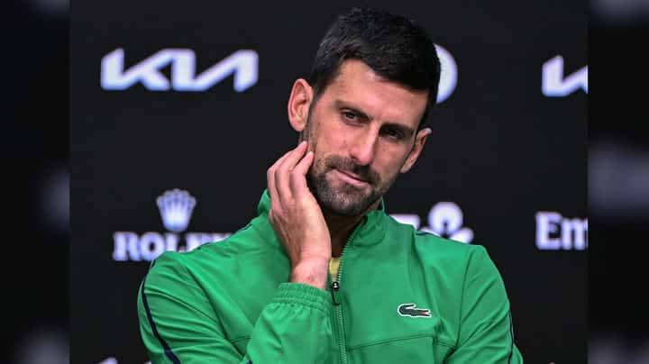 NOVAK Djokovic floats the idea of retiring after losing to Carlos Alcaraz in the final of the Australian Open men's singles event.