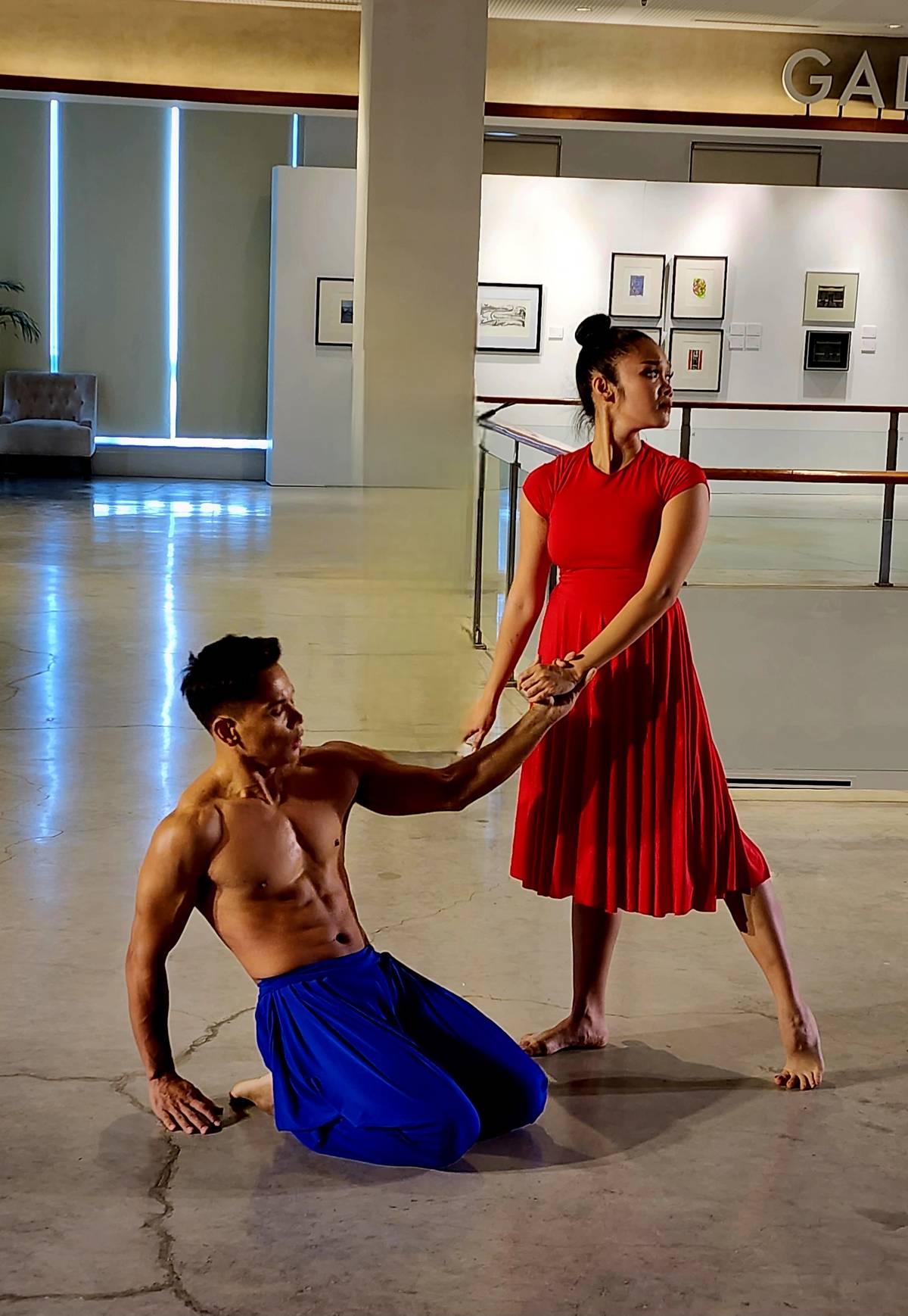 THE Bereber Dance Theater at the ILOMOCA.
