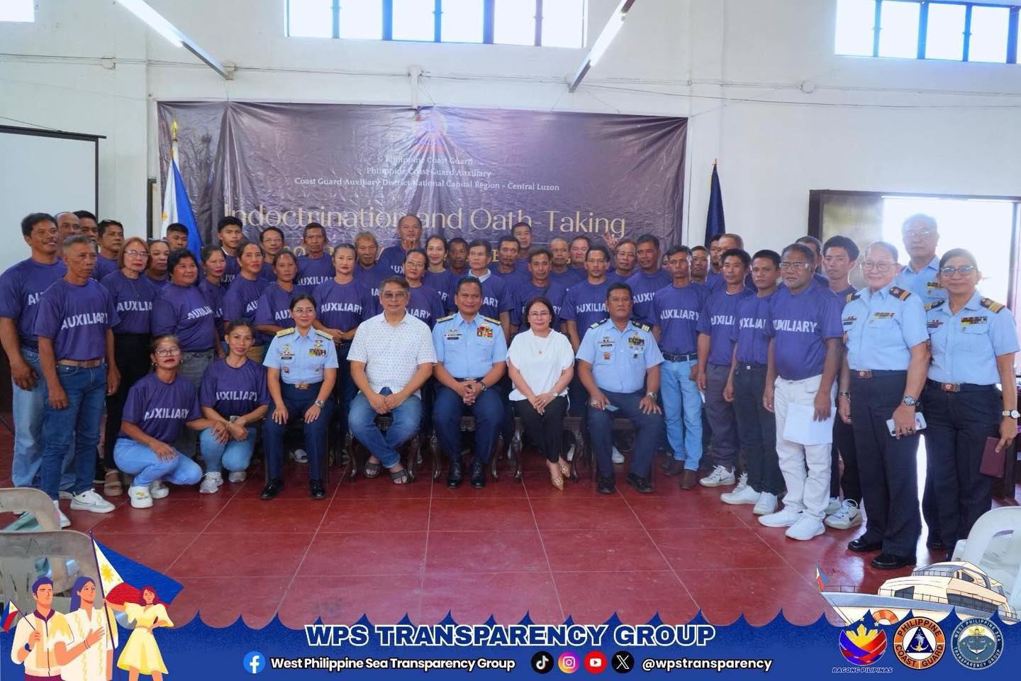 48 West Philippine Sea fisherfolk join Coast Guard auxiliary