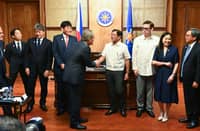 President Ferdinand Marcos Jr. on Monday welcomed officials of Mitsubishi Corporation to discuss possible additional investments of the Japanese firm into the country.