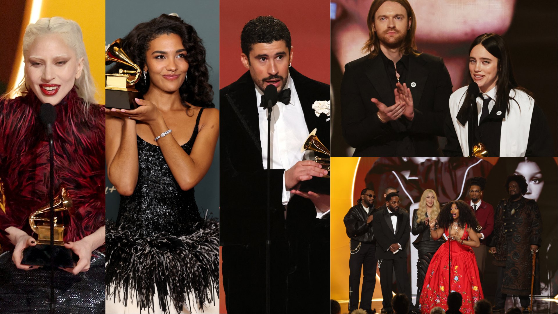 2026 Grammy winners — Olivia Dean,
Bad Bunny and more top honors