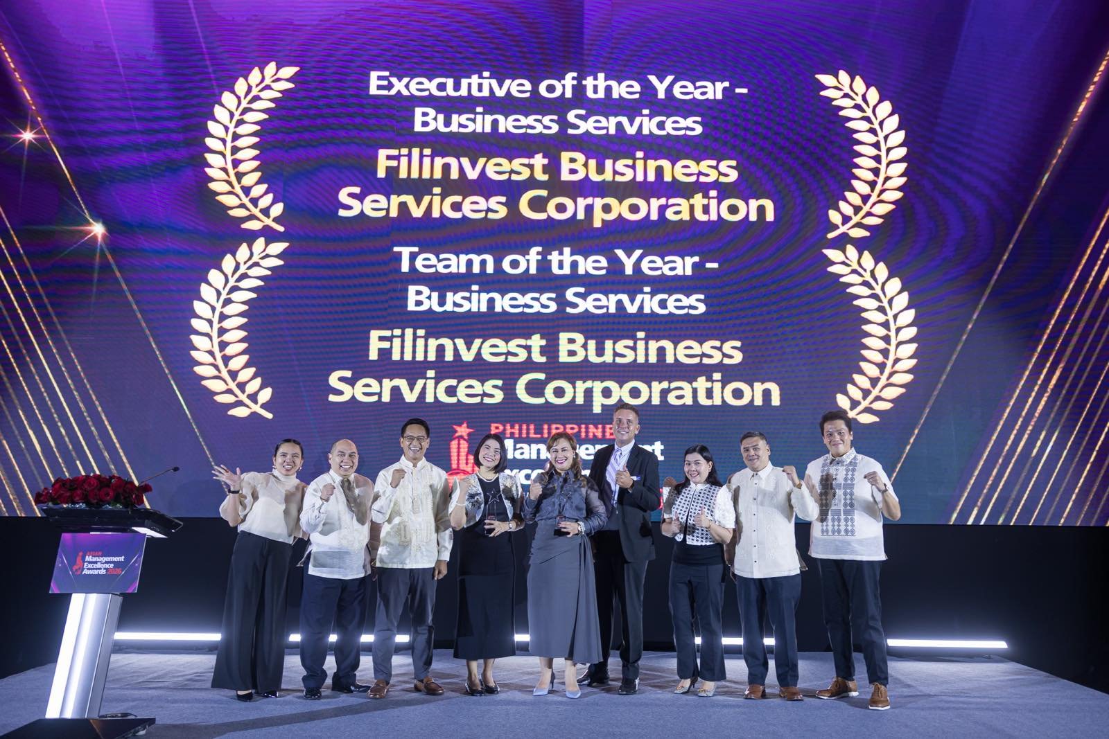 Filinvest Business Services Corp. named Team, Executive of the Year at Asian awards