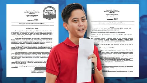 Sandro files ‘no work, no pay’ bill
