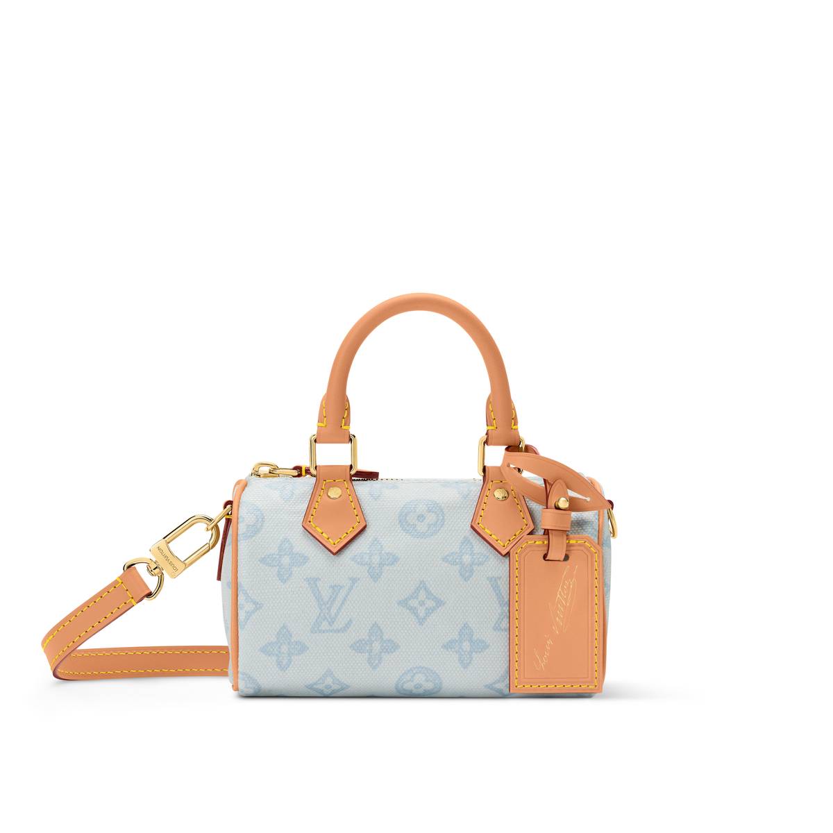 NANO speedy monogram origine blue courrier.