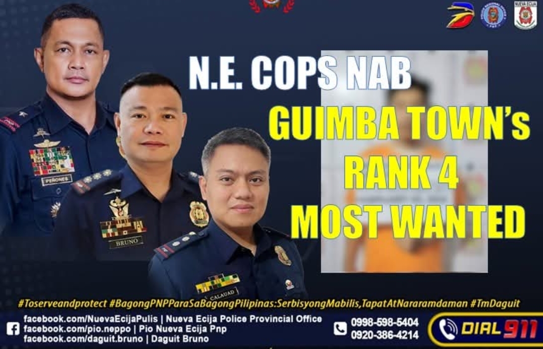 Guimba rape suspect nabbed in Batangas pre-dawn raid