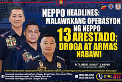 13 wanted persons nabbed across Nueva Ecija