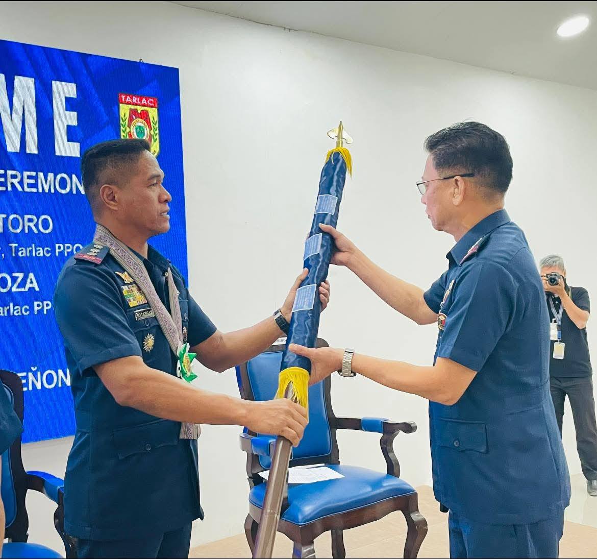 TPPO installs new provincial director in turnover rites