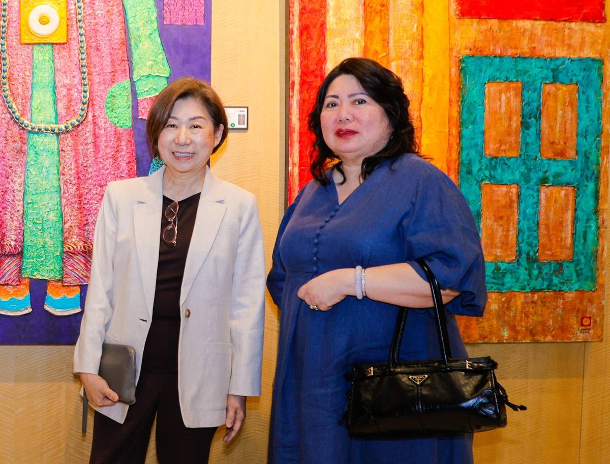 VICE Chairperson of SM Investments Teresita Sy- Coson and Hope Coleongco-Lim.