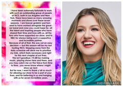 Kelly Clarkson steps away from talk show to focus on kids