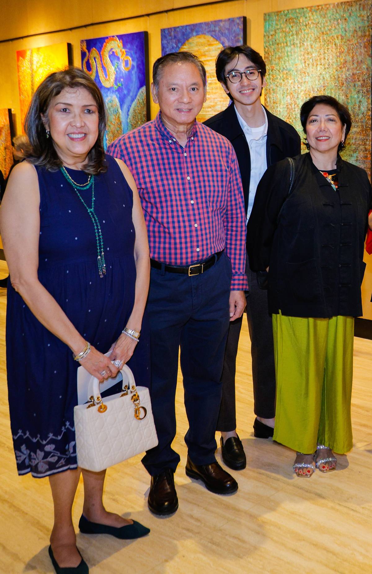 GINA Guidote, Ambassador Sunny Conejos, Gabriel Javier and Ami Santos.