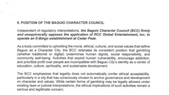Baguio City Council rejects E-Bingo application
