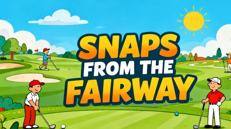 Snaps from the fairway
