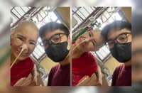 Photos of Jenina Mago (left) and Jason Mago (right), taken at the Philippine General Hospital in 2023.