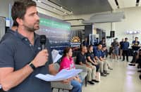 Aboitiz Equity Ventures Synergy Office Vice President and Apo Agua Infrastructura President Eduardo Aboitiz reaffirms the group’s support for Ironman 70.3, which Davao City is hosting for the fifth time.