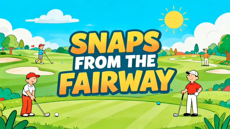 Snaps from the fairway