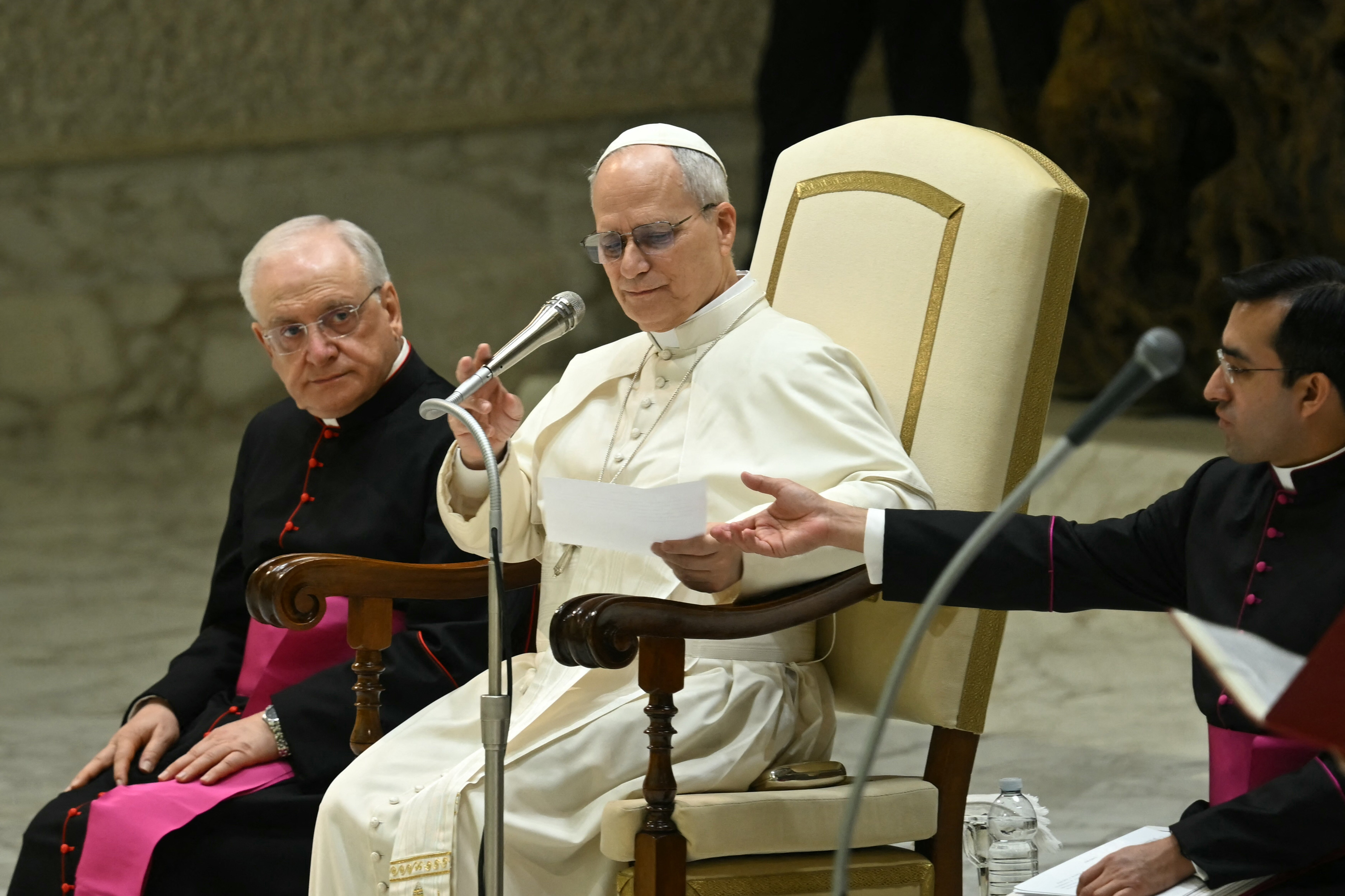 Pope Leo XIV warns of 'new arms race' as US-Russia treaty to expire