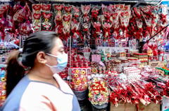 Divisoria ahead of Valentines day