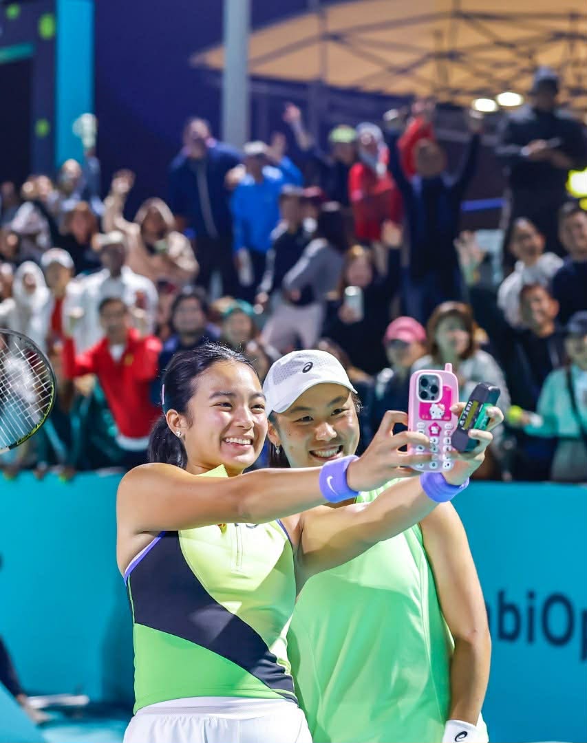Eala, Tjen book Abu Dhabi Open semis seats