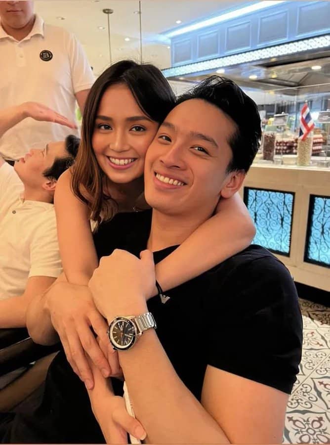 KATHRYN Bernardo and Mark Alcala.