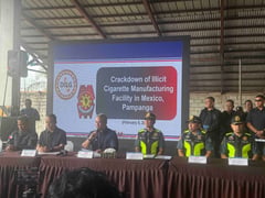P400M illegal cigarette factory shut down in Pampanga; 6 Chinese nabbed