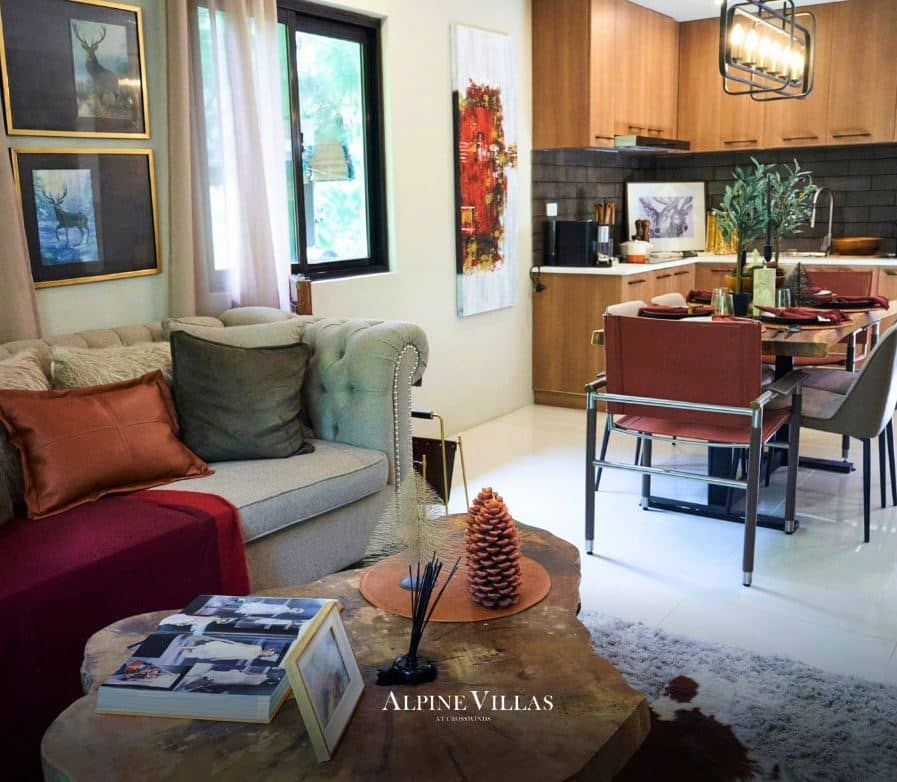 Photograph courtesy of Crosswinds Alpine Villas