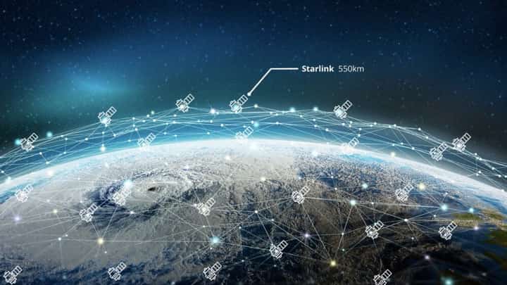 HOW Starlink satellites are arrayed in space.