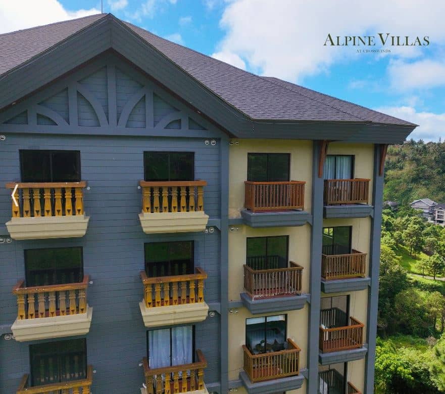 Photograph courtesy of Crosswinds Alpine Villas