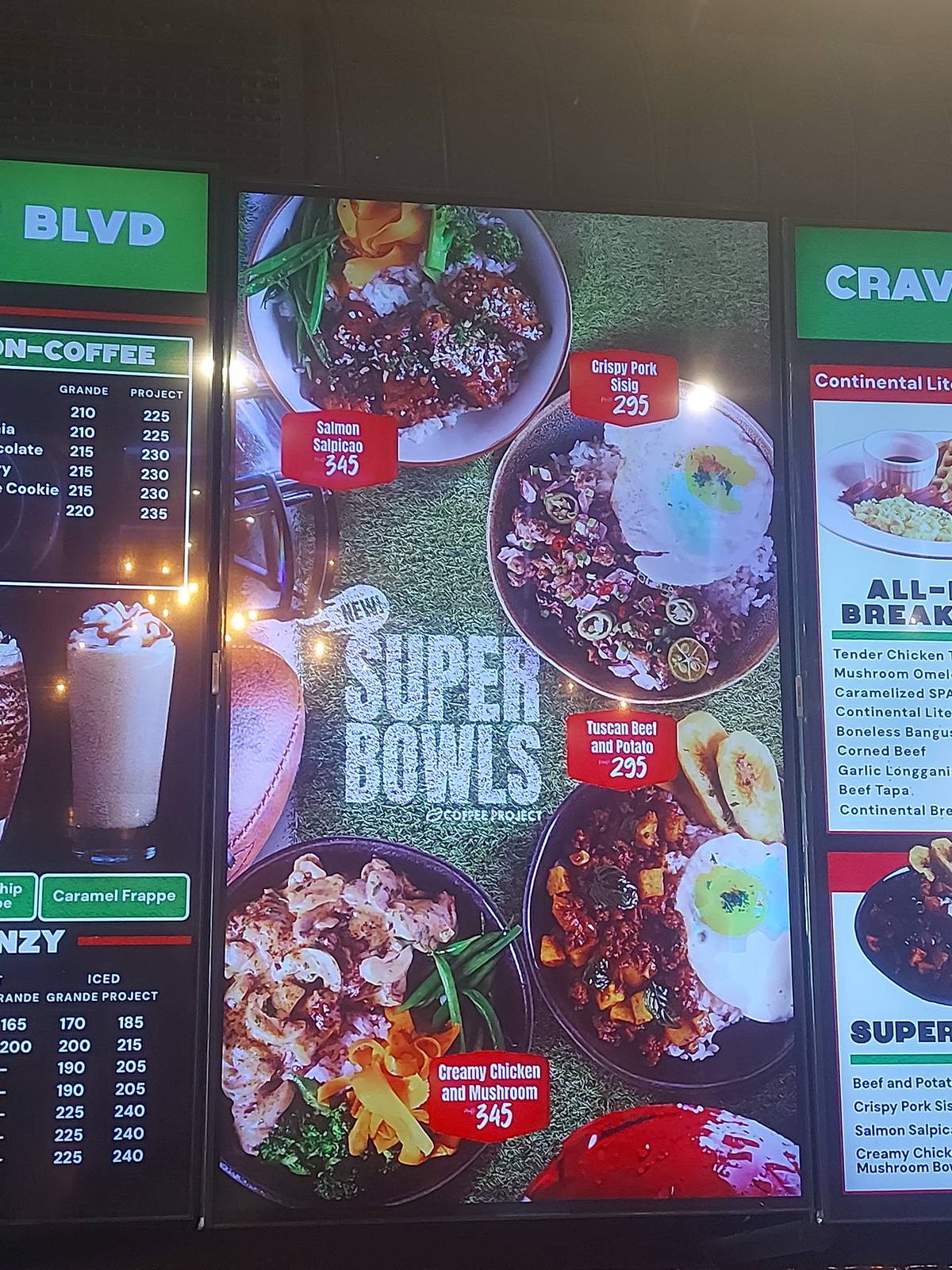 SUPERBOWL meals
