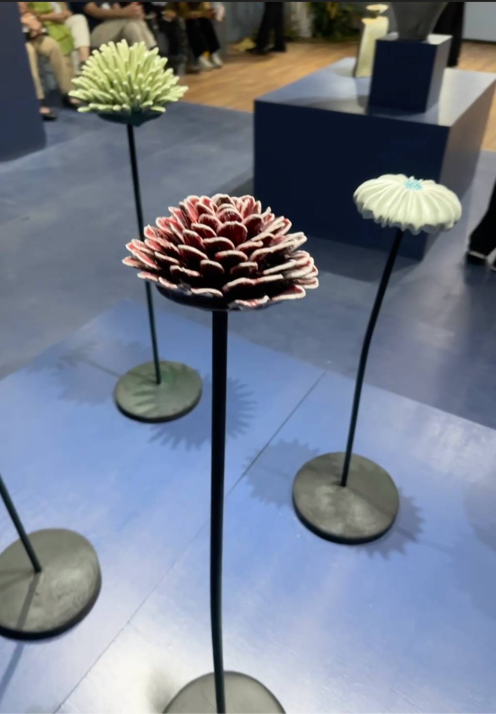 A GARDEN of flowers featured artist Tessy and Jon Pettyjohn.