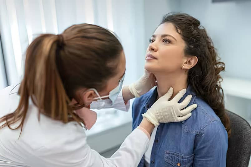 THYROID cancer affects women significantly more than men.