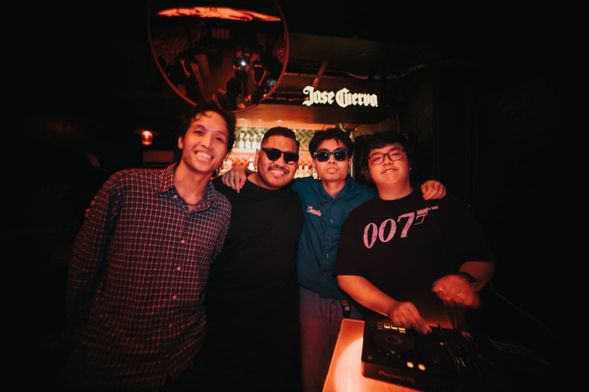 UP North Sounds (From left) Julian Taloma, Andres Manuel III, Basti Estrada and Tristan Monsod.