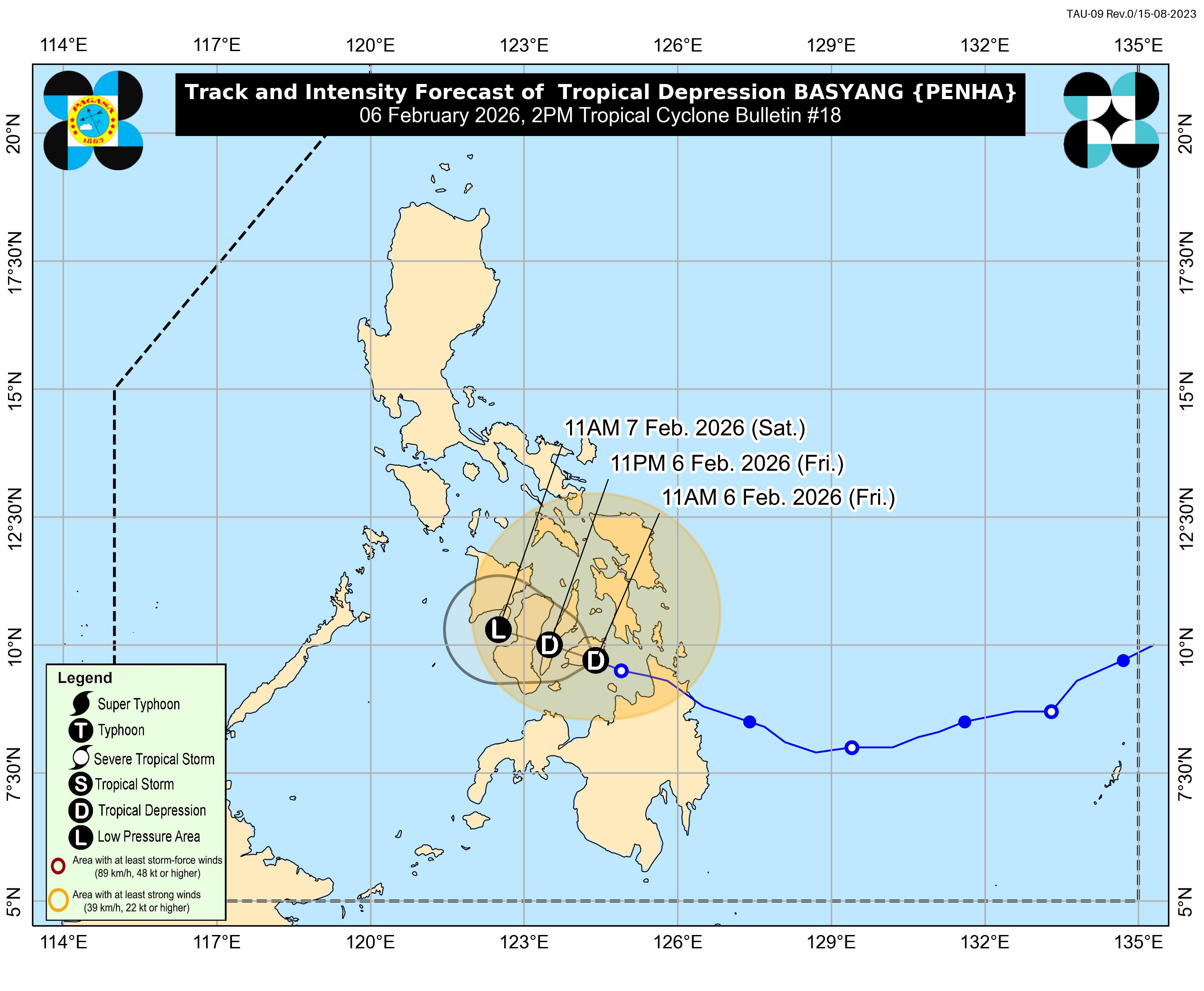 #BasyangPH hits Bohol, triggers heavy rain and strong winds