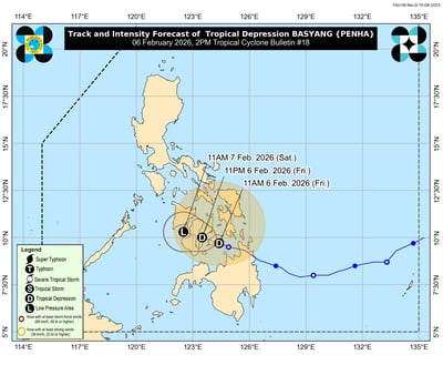 #BasyangPH hits Bohol, triggers heavy rain and strong winds