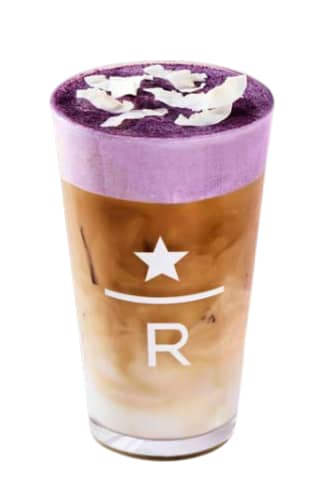 ICED Ube Coconut Latte.